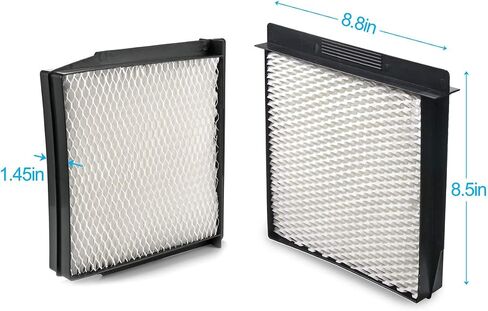 Eagleggo 1040 Humidifier Filter Replacement Part Exact fit for BestAir B40-C Essick Air 1040 SGL1040 MoistAir MA1040 Humidifiers Wick Filter (2-Pack) in Saudi Arabia