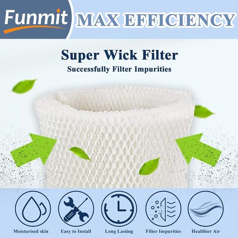 فلتر مرطب MAF1 Super Wick (عبوتان) بديل لأجهزة Aircare MA1200، MA1201، MA0950 وKenmore 14906، 14410، 14411، 15412، 29979، 29980، 29981، 29982 in Saudi Arabia