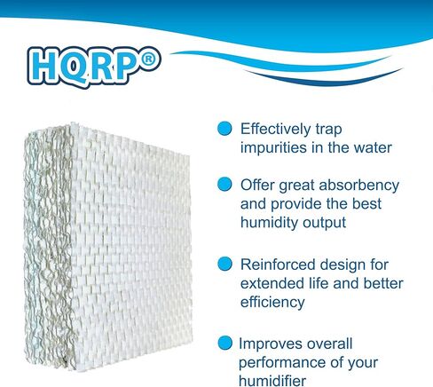 HQRP Wick Filter Replacement Compatible with Essick Air AIRCARE 1043 EP9800 EP9R800 EP9700 EP9R700 EP9500 EP9R500 Pedestal Humidifiers in Saudi Arabia