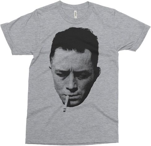 PixiePrints Albert Camus - Literature T-Shirt in Saudi Arabia