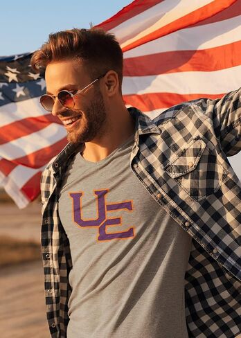 CreateMyTee | Evansville 2 Color UE T-Shirt | in Kuwait