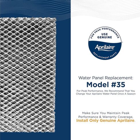 Aprilaire 35 Water Panel Humidifier Filter Replacement for Aprilaire Whole House Humidifier Models 350, 360, 560, 560A, 568, 600, 600A, 600M, 700, 700A, 700M, 760, 760A, 768 (Pack of 10) in Saudi Arabia
