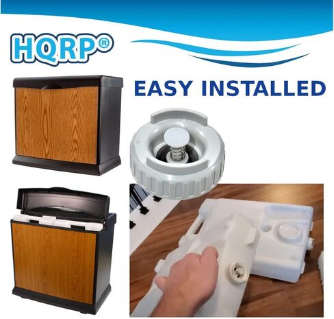 HQRP 2-Pack Bottle Cap Valve Assembly fits Emerson MoistAir Kenmore Humidifiers, Compatible with Essick Air 509229-1 822419-2 Replacement in Saudi Arabia