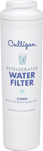 Culligan CUW4 Refrigerator Water Filter | Replacement for Whirlpool Water Filter 4 (EDR4RXD1) | Replace Every 6 Months | Pack of 1 in Saudi Arabia