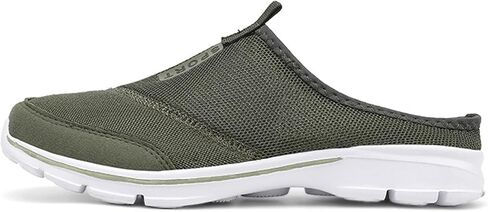 MizHome Men's Open Back Sneaker Clogs Knit Mules Shoes Lightweight Breathable Slippers in Saudi Arabia