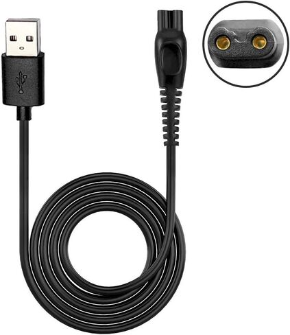 Shaver Power Cord for Philips-Norelco HQ8505 Norelco 7000 5000 3000 Series Shaver USB Charger Line 5V Replacement Charger Cord in Saudi Arabia