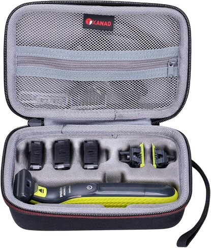XANAD Hard Case for Philips Norelco OneBlade QP2630/70 or QP2520/90 or QP2520/70 Hybrid Electric Trimmer and Shaver - Travel Carrying Storage Protective Bag in Saudi Arabia