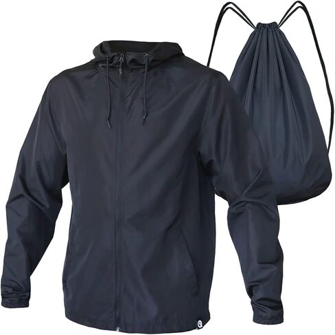 Quikflip 2-in-1 Reversible Backpack Jacket (As Seen on Shark Tank) Unisex Dryflip Windbreaker in Saudi Arabia