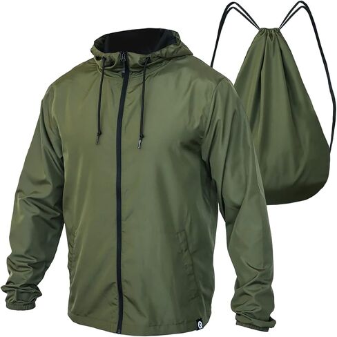Quikflip 2-in-1 Reversible Backpack Jacket (As Seen on Shark Tank) Unisex Dryflip Windbreaker in Saudi Arabia