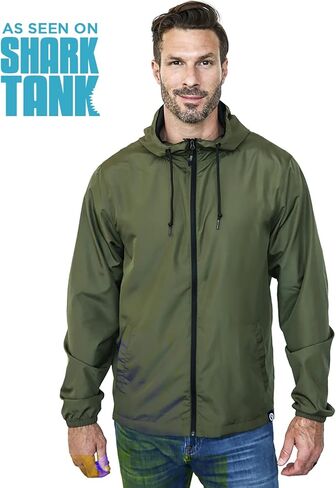 Quikflip 2-in-1 Reversible Backpack Jacket (As Seen on Shark Tank) Unisex Dryflip Windbreaker in Saudi Arabia