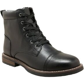 Goodfellow & Co Men's Jeffrey Cap Toe Combat Boots Black Size 9.5 in Kuwait