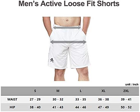 DEVOPS Men's 2-Pack Loose-Fit 10" Workout Gym Shorts with Pockets in Saudi Arabia