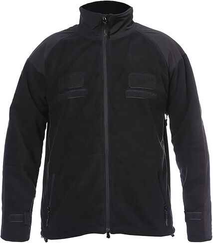 Men's Hoodie Fleece Jacket Warm Winter Hiking Hunting Military Tactical Outwear Cardigan Jacket Coat Multi-Pockets in Saudi Arabia