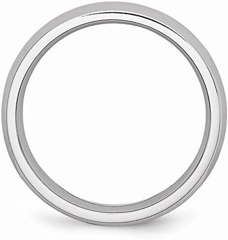 Solid Cobalt 6mm Plain Classic Wedding Band Ring in Saudi Arabia