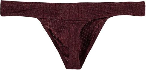 ملابس داخلية رجالية منخفضة الارتفاع منتفخة ثونغ على شكل حرف T من الخلف ملابس داخلية مثيرة وناعمة قابلة للتمدد على شكل حرف G حزمة من 3 قطع in Kuwait