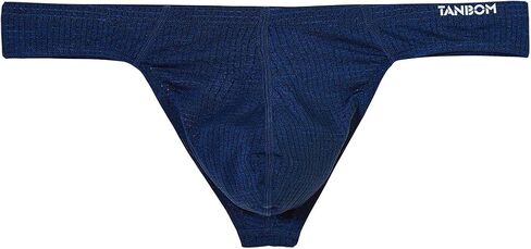 ملابس داخلية رجالية منخفضة الارتفاع منتفخة ثونغ على شكل حرف T من الخلف ملابس داخلية مثيرة وناعمة قابلة للتمدد على شكل حرف G حزمة من 3 قطع in Kuwait