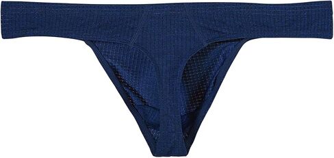 ملابس داخلية رجالية منخفضة الارتفاع منتفخة ثونغ على شكل حرف T من الخلف ملابس داخلية مثيرة وناعمة قابلة للتمدد على شكل حرف G حزمة من 3 قطع in Kuwait