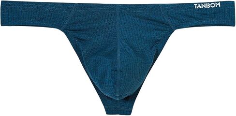 ملابس داخلية رجالية منخفضة الارتفاع منتفخة ثونغ على شكل حرف T من الخلف ملابس داخلية مثيرة وناعمة قابلة للتمدد على شكل حرف G حزمة من 3 قطع in Kuwait