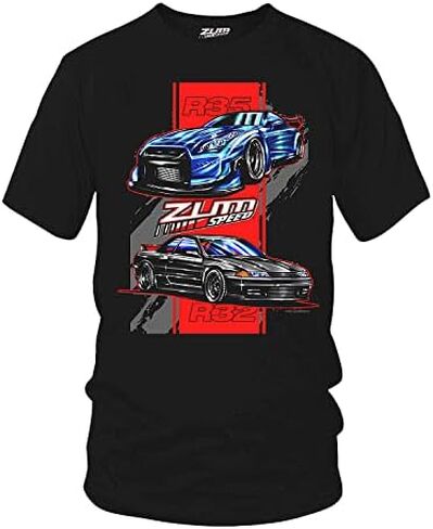 Zum Speed GTR Shirt, R35 GTR t-Shirt, GTR R32 Shirt, GTR Tshirt, Tuner car Shirt, JDM Shirt in Kuwait