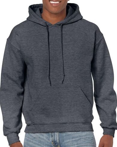 Heavy Blend 8 oz. 50/50 Hood (G185) Dark Heather, 5XL (Pack of 2) in Saudi Arabia