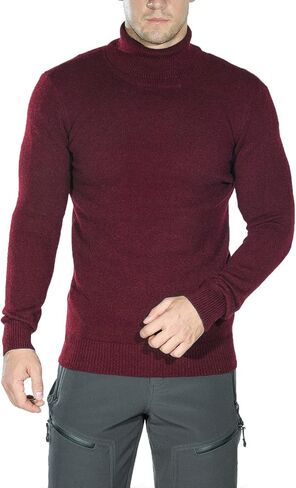ninovino Men's Sweater Casual Slim Fit Knitted Turtleneck Pullover in Saudi Arabia