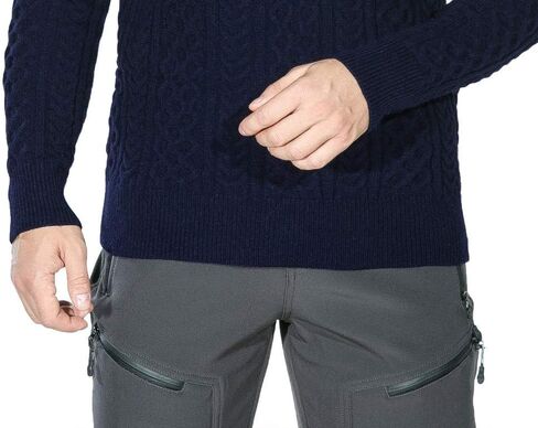 ninovino Men's Sweater Casual Slim Fit Knitted Turtleneck Pullover in Saudi Arabia