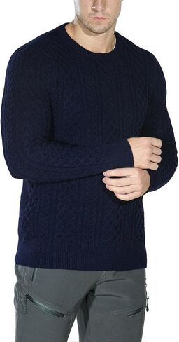 ninovino Men's Sweater Casual Slim Fit Knitted Turtleneck Pullover in Saudi Arabia
