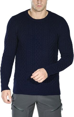 ninovino Men's Sweater Casual Slim Fit Knitted Turtleneck Pullover in Saudi Arabia