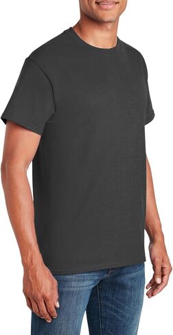JustBlanks - Short Sleeve Shirt for Men Soft Cotton Lightweight Solid Plain T Shirts for Men Crewneck Tee Shirt in Saudi Arabia