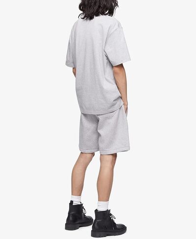 Calvin Klein Men's Monogram Logo Fleece Shorts in Saudi Arabia