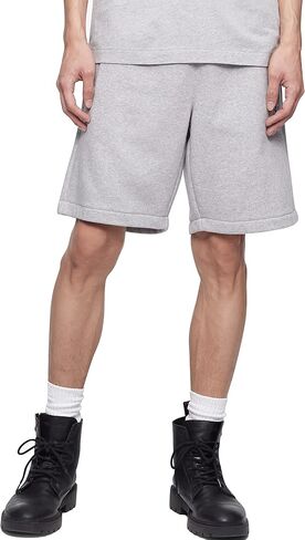 Calvin Klein Men's Monogram Logo Fleece Shorts in Saudi Arabia