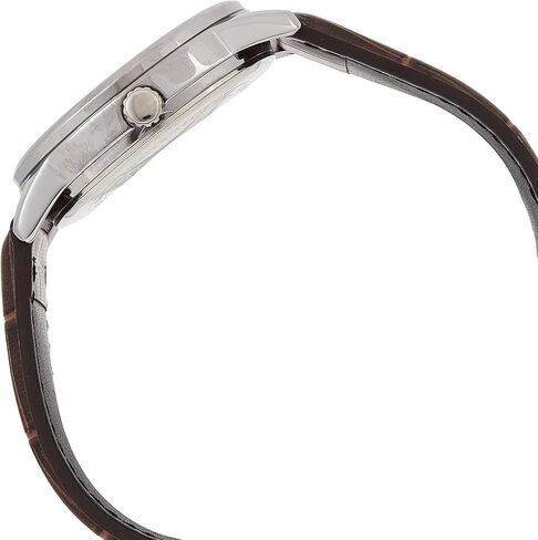 Casio #MTP-V002L-7B Men's Standard Analog Leather Band Easy Reader Day Date Watch in Saudi Arabia