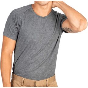 Mr. Davis Men's Bamboo Viscose Tailored Cut Crew Neck Undershirt
