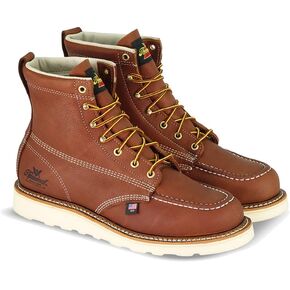 Thorogood Men's American Heritage 6" Moc Toe, MAXwear Wedge Safety Toe Boot