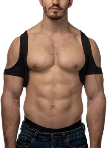 سترة TopDry Underarm Sweat Pads للرجال - قميص داخلي غير مرئي مقاوم للعرق للرجال in Kuwait