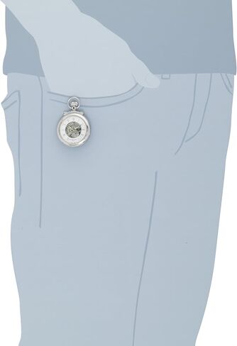 Charles-Hubert, Paris 3903-W Classic Collection Open Face Mechanical Pocket Watch in Saudi Arabia