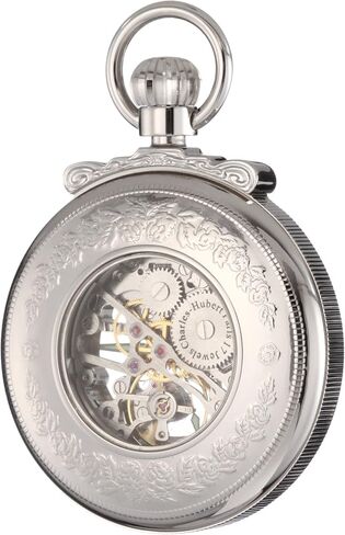 Charles-Hubert, Paris 3903-W Classic Collection Open Face Mechanical Pocket Watch in Saudi Arabia