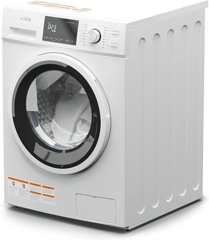 KoolMore 2-in-1 Front Load Washer and Dryer Combo for Apartment, Dorm, RV, and Small Home Laundry Washing and Drying, 16 Wash and 4 Dry Cycles, Compact Space Saver (White) [FLC-3CWH] in Saudi Arabia