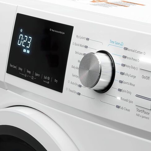 KoolMore 2-in-1 Front Load Washer and Dryer Combo for Apartment, Dorm, RV, and Small Home Laundry Washing and Drying, 16 Wash and 4 Dry Cycles, Compact Space Saver (White) [FLC-3CWH] in Saudi Arabia