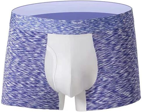 YuKaiChen Men's Pouch Underwear Trunks Performance Bulge Enhancing Boxer Briefs Short-leg in Kuwait