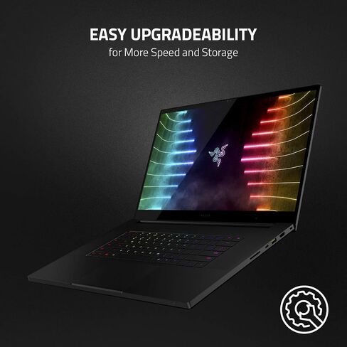 ريزر بليد برو 17 لاب توب للالعاب 2021: انتل كور i7-10875H 8-Core نيفيدا جيفورس RTX 3080، 17.3 انش فل اتش دي 360 هرتز، 32 جيجا رام، 1 تيرابايت اس اس دي - كروما ار جي بي - ثاندربولت 3 - قارئ بطاقة اس دي in Saudi Arabia