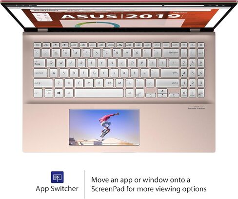 ASUS VivoBook S15 S532 Thin & Light Laptop, 15.6" FHD, Intel Core i5-10210U CPU, 8GB DDR4 RAM, 512GB PCIe SSD, Windows 10 Home, IR camera, S532FA-DH55, Transparent Silver-Metal in Kuwait