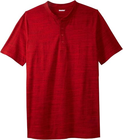 KingSize Men's Big & Tall Shrink-Less™ Lightweight Henley Longer Length T-Shirt Henley Shirt in Saudi Arabia