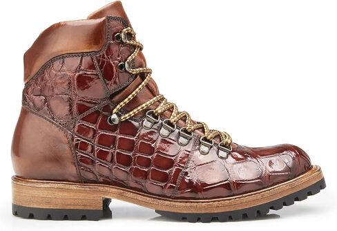 Belvedere Damian Peanut Genuine Alligator and Italian Calf Boots in Kuwait