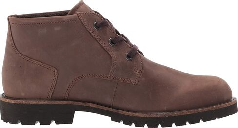 حذاء طويل الرقبة رجالي Jamestown Mid Chukka من ECCO بلون بني داكن مقاس 10-10. 5 US in Kuwait