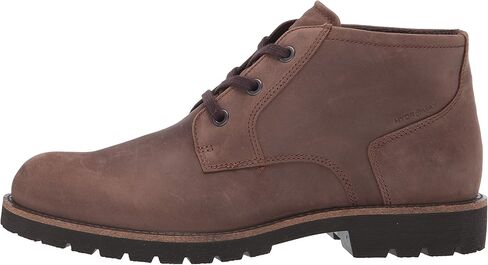 حذاء طويل الرقبة رجالي Jamestown Mid Chukka من ECCO بلون بني داكن مقاس 10-10. 5 US in Kuwait
