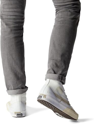 حذاء SOREL الرجالي Grit Sneaker Chukka WP - حذاء رياضي مقاوم للماء من الجلد السويدي in Kuwait