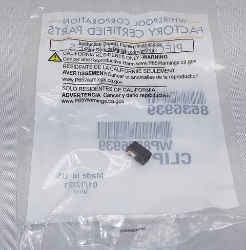 PS11746209 Washer/Dryer Control Knob Clip Insert - New - Genuine OEM - AM 4-4-1 - EA220809 in Saudi Arabia