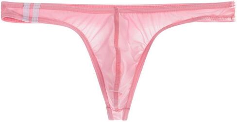 ZEGOO Mens Ice Silk Stretch Thong T-Back Sexy Underwear in Saudi Arabia