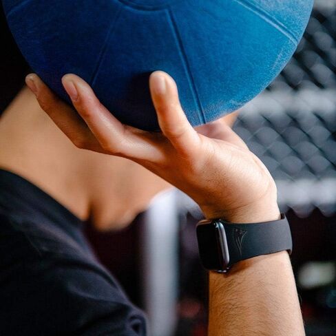 GAME TIME New England Patriots Engraved Silicone Sport Watch Band Compatible with Apple Watch in Saudi Arabia